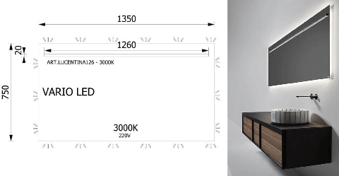 Spiegel Vario Lucentina